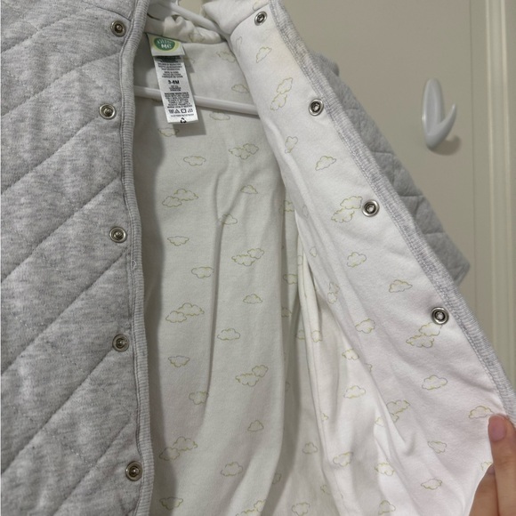 EUC Little Me Quilted Bunting Suit size 3-6 months - Picture 2 of 4